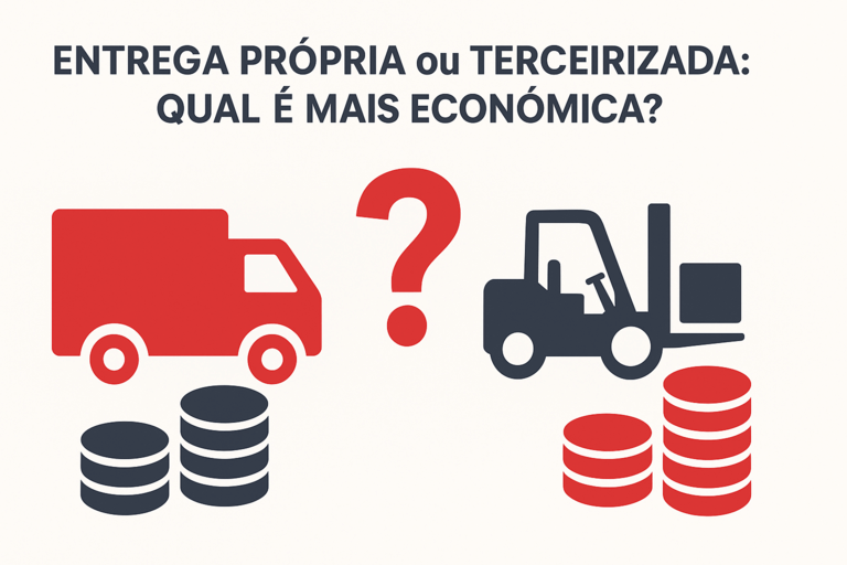 Entrega Própria ou Terceirizada: Qual é Mais Econômica? Entrega Própria ou Terceirizada: Qual é Mais Econômica?