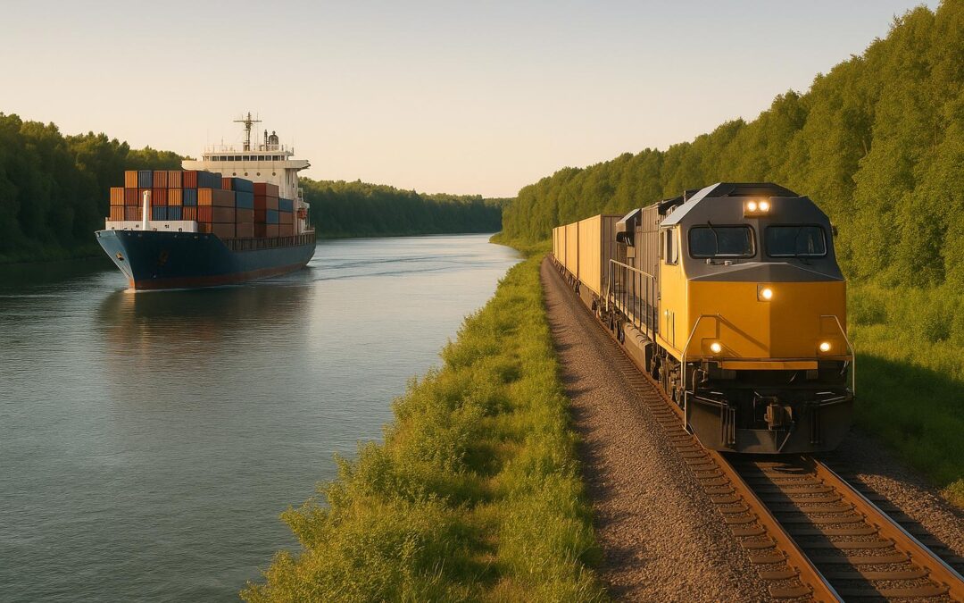 Como o Transporte Multimodal Reduz Emissões de CO2