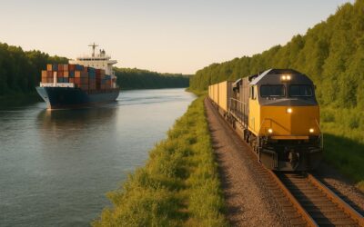 Como o Transporte Multimodal Reduz Emissões de CO2